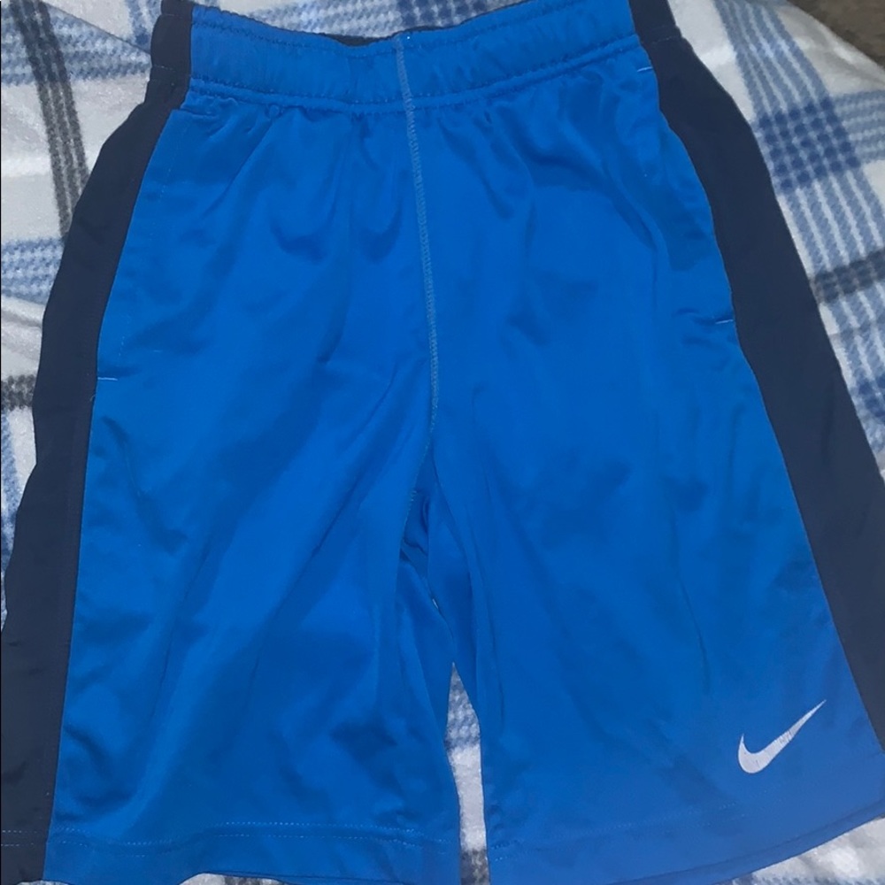 Nike blue shorts